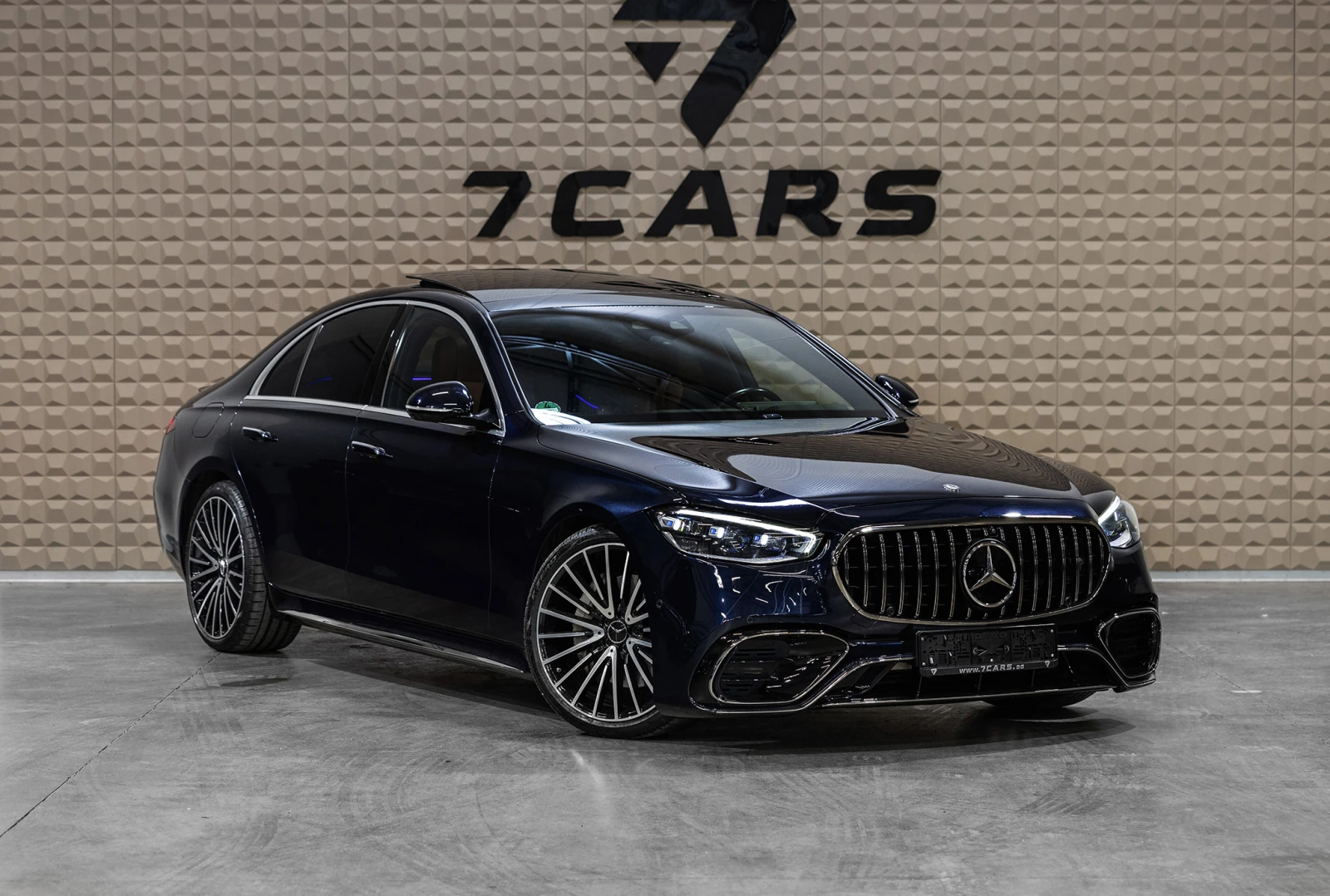 Mercedes-Benz S 400 4MATIC* AMG line* Гаранция* 360 камера* Burmester, снимка 3 - Автомобили и джипове - 54640837