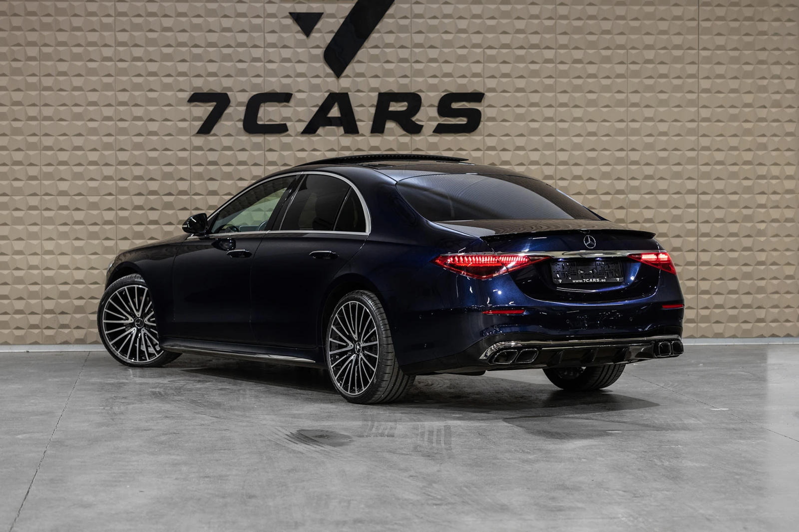 Mercedes-Benz S 400 4MATIC* AMG line* Гаранция* 360 камера* Burmester, снимка 4 - Автомобили и джипове - 54640837