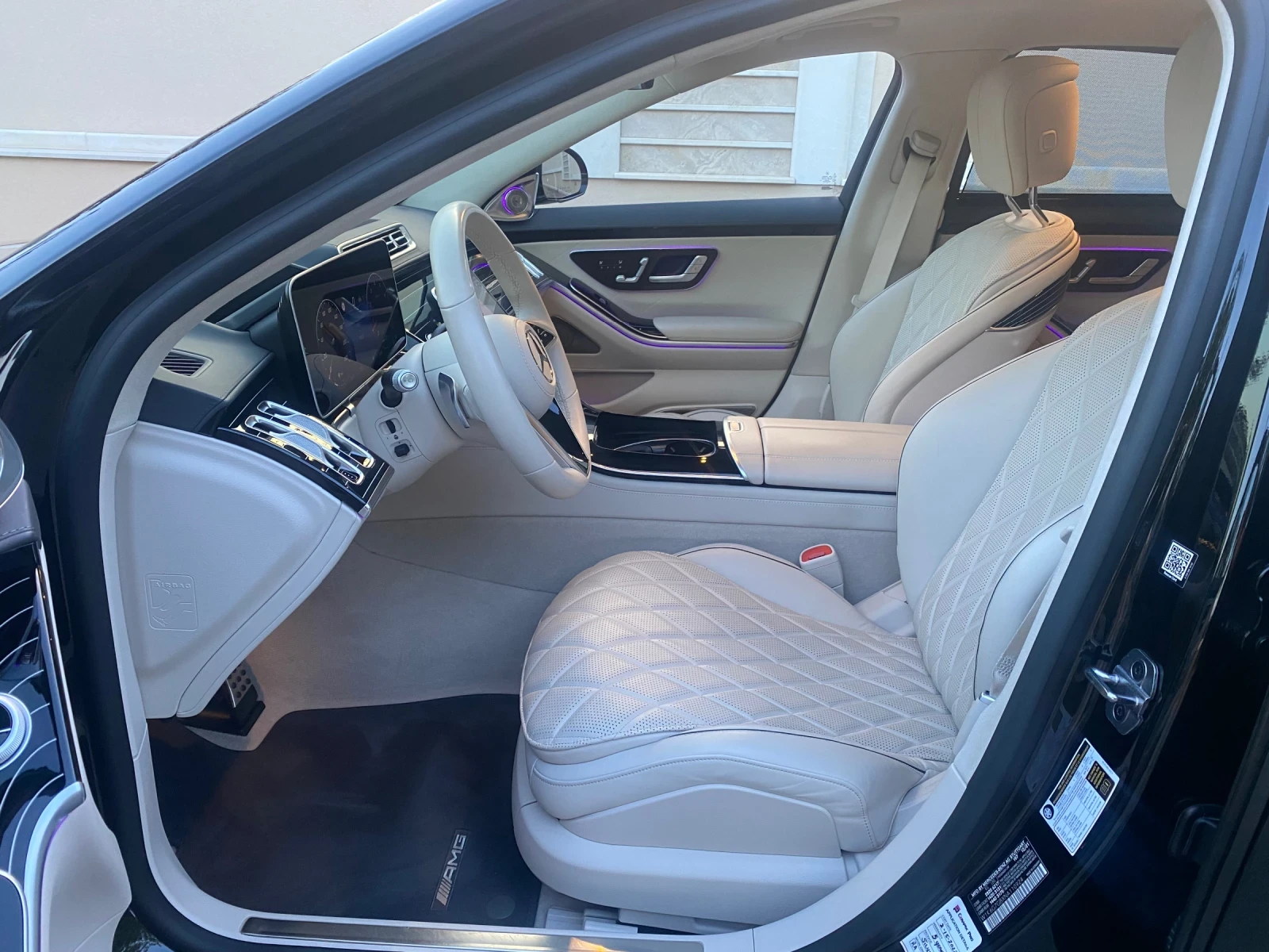 Mercedes-Benz S 580 L* AMG* 4Matic* 4D Burmester, снимка 9 - Автомобили и джипове - 55343827
