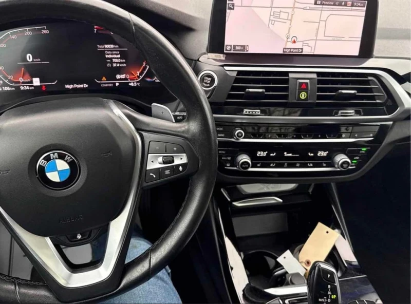 BMW X3 * xDrive30i * ПОДГРЕВ* ПАНОРАМА* ДИГИТАЛНО ТАБЛО, снимка 9 - Автомобили и джипове - 53435069