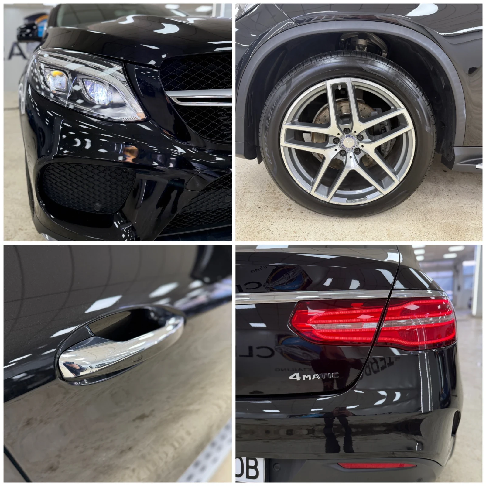 Mercedes-Benz GLE 350 Coupe/AMG/4Matic/HK/360 Camera/Full History, снимка 17 - Автомобили и джипове - 52817106