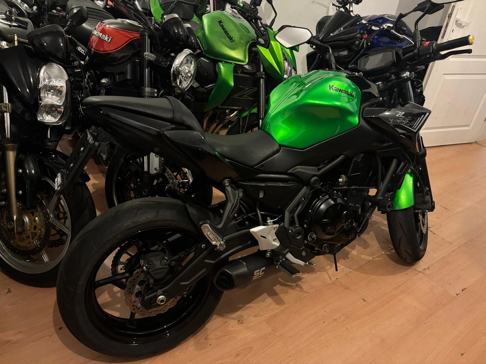 Kawasaki Z 650 35kw!!!A2!!!! Sc Project full!! 5000km - изображение 3