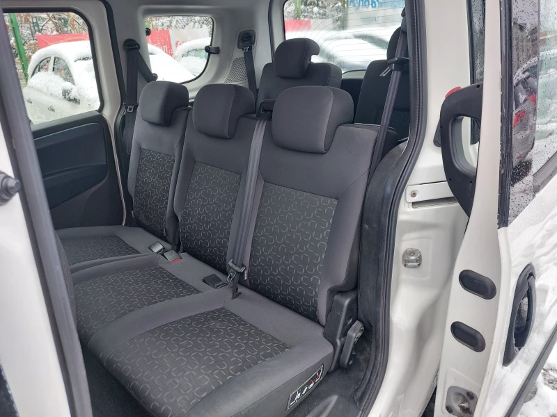 Fiat Doblo 1.3* M-JET* 7 места* 36м. х 344лв.* , снимка 14 - Автомобили и джипове - 49168849