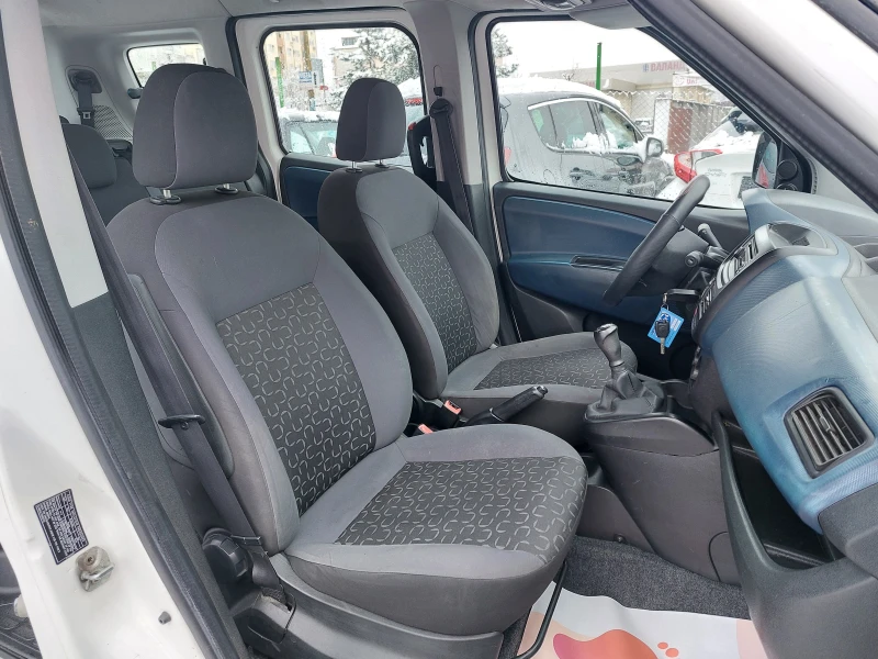 Fiat Doblo 1.3* M-JET* 7 места* 36м. х 344лв.* , снимка 10 - Автомобили и джипове - 49168849