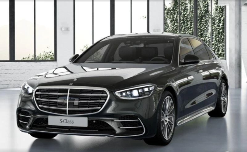 Mercedes-Benz S 450 d/AMG/4MATIC/LONG/BURM/PANO/DIGITAL LIGHT/360/, снимка 3 - Автомобили и джипове - 53350034