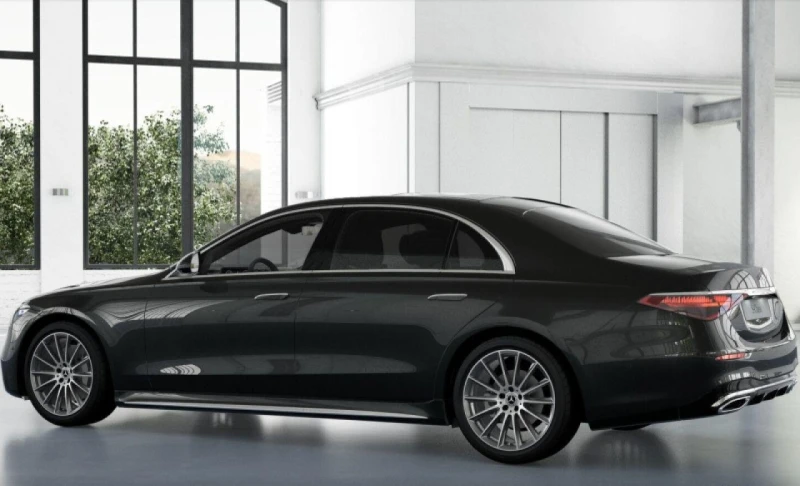 Mercedes-Benz S 450 d/AMG/4MATIC/LONG/BURM/PANO/DIGITAL LIGHT/360/, снимка 4 - Автомобили и джипове - 53350034