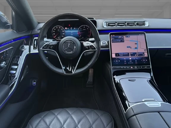 Mercedes-Benz S 350 d 4Matic = AMG Line = Гаранция, снимка 7 - Автомобили и джипове - 55835367