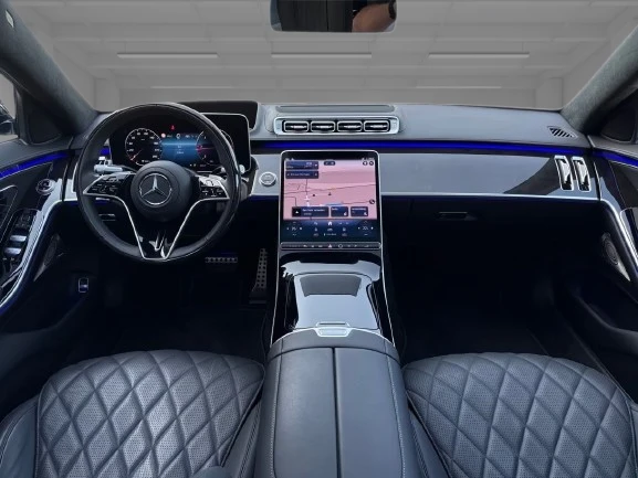 Mercedes-Benz S 350 d 4Matic = AMG Line = Гаранция, снимка 8 - Автомобили и джипове - 55835367