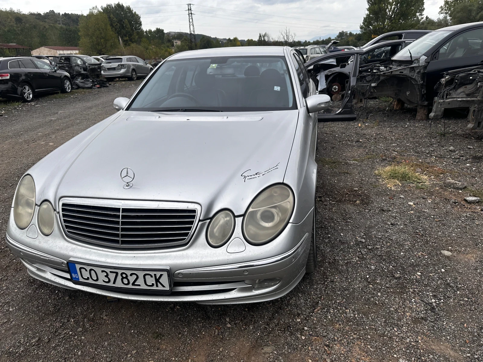 Mercedes-Benz E 320 3.2 204к.с 2004г Кожен Салон AMG джанти - изображение 2