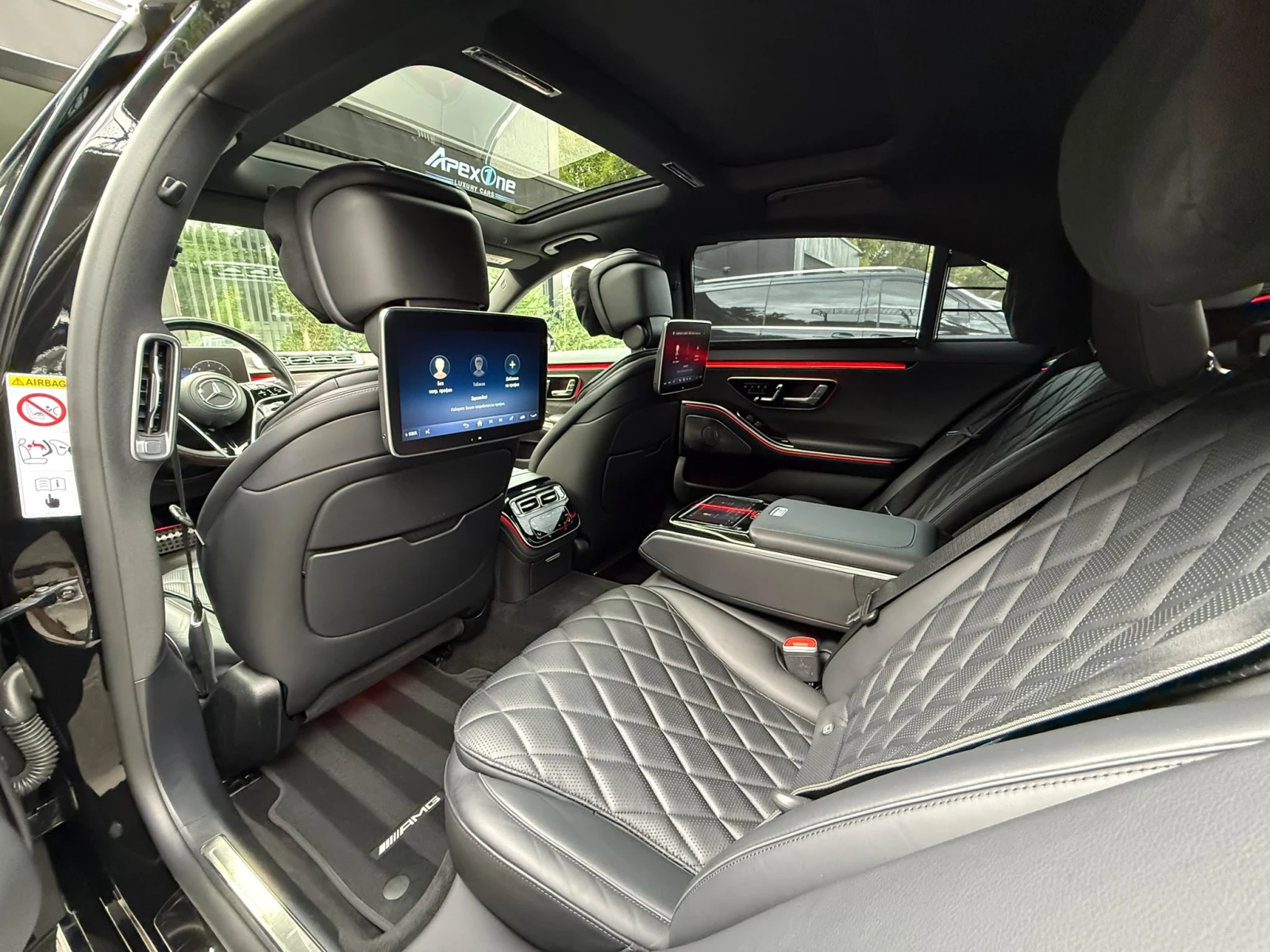 Mercedes-Benz S 450 AMG/TV/BURM/360/MASSAGE, снимка 12 - Автомобили и джипове - 55176368