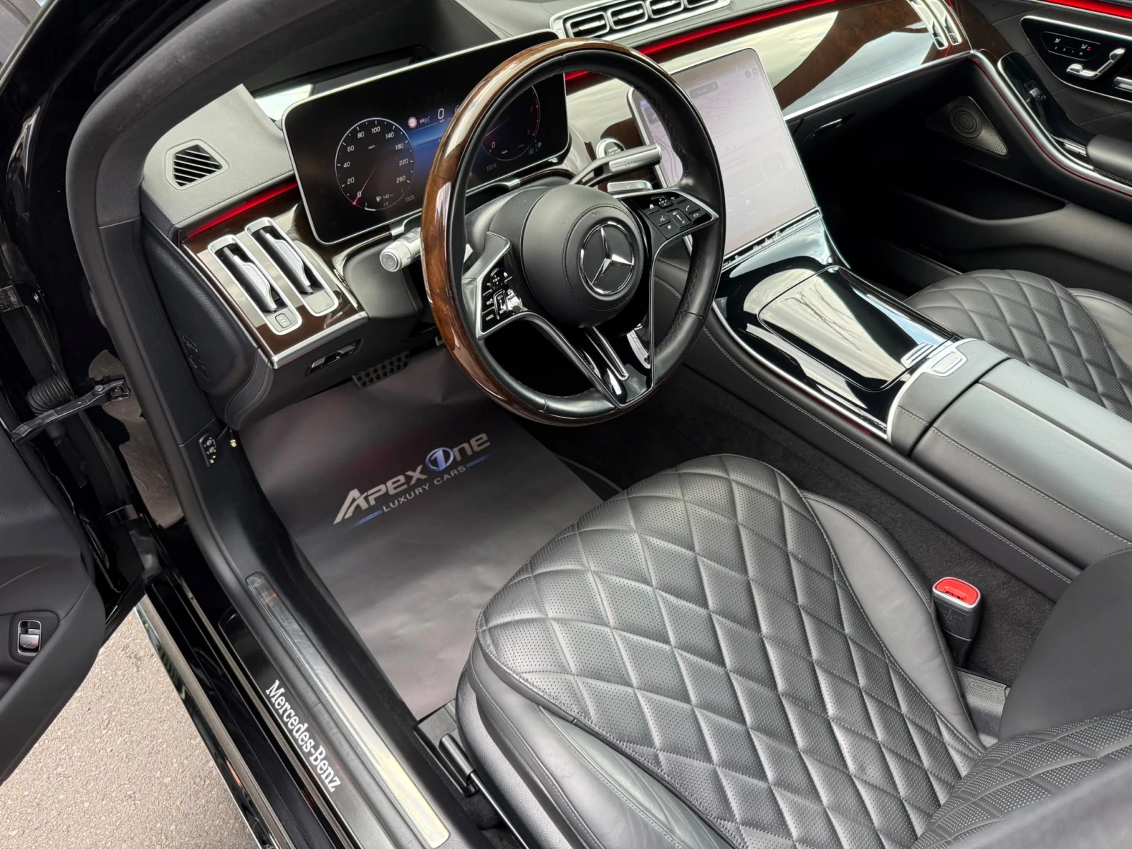 Mercedes-Benz S 450 AMG/TV/BURM/360/MASSAGE, снимка 9 - Автомобили и джипове - 55176368