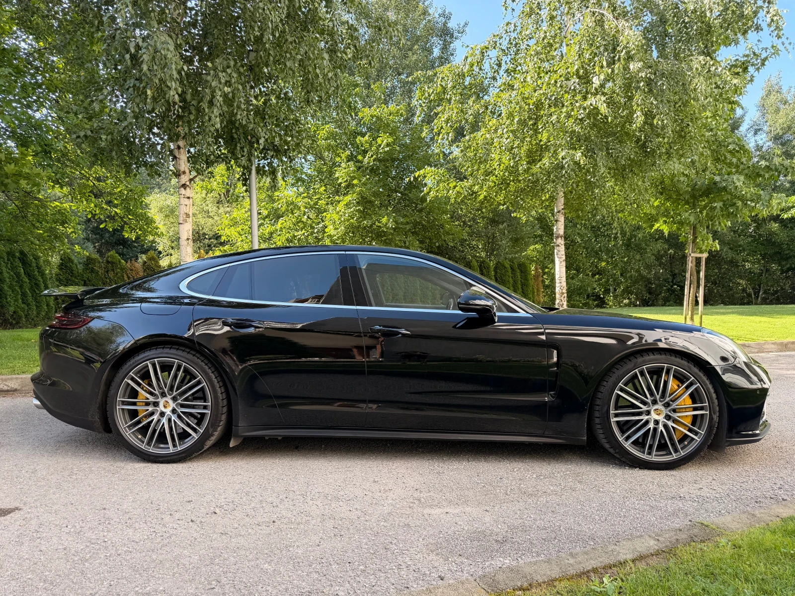 Porsche Panamera TURBO / СМЕНЕНИ ВЕРИГИ / CERAMIC BRAKES / CARBON, снимка 8 - Автомобили и джипове - 55381385