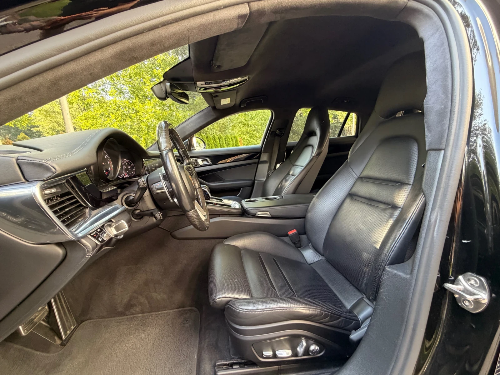 Porsche Panamera TURBO / СМЕНЕНИ ВЕРИГИ / CERAMIC BRAKES / CARBON, снимка 10 - Автомобили и джипове - 55381385