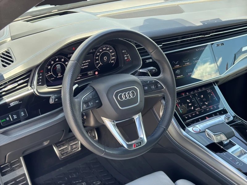 Audi RSQ8 * EXCLUSIVE* B&O 3D* Distr* 360* Pano* HUD* CERAMI, снимка 9 - Автомобили и джипове - 50305342