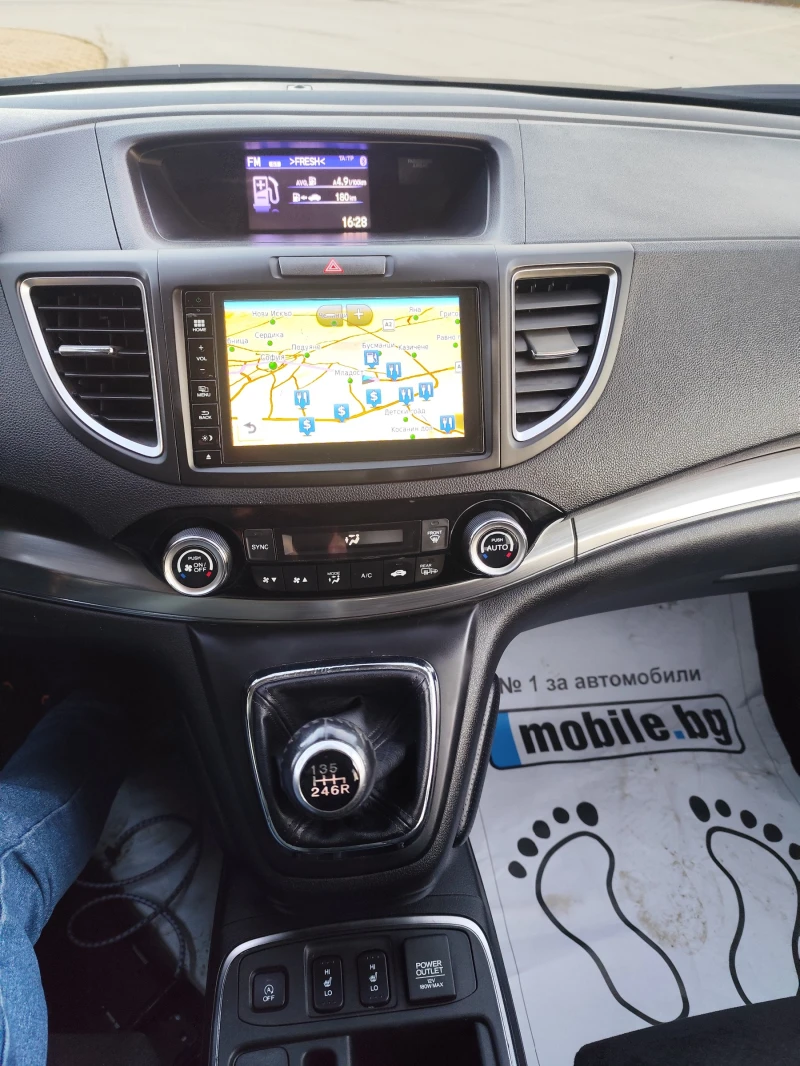 Honda Cr-v 1, 6 I-DTEC, , ЛЕД, НАВИ, КАМЕРА, снимка 7 - Автомобили и джипове - 52632594