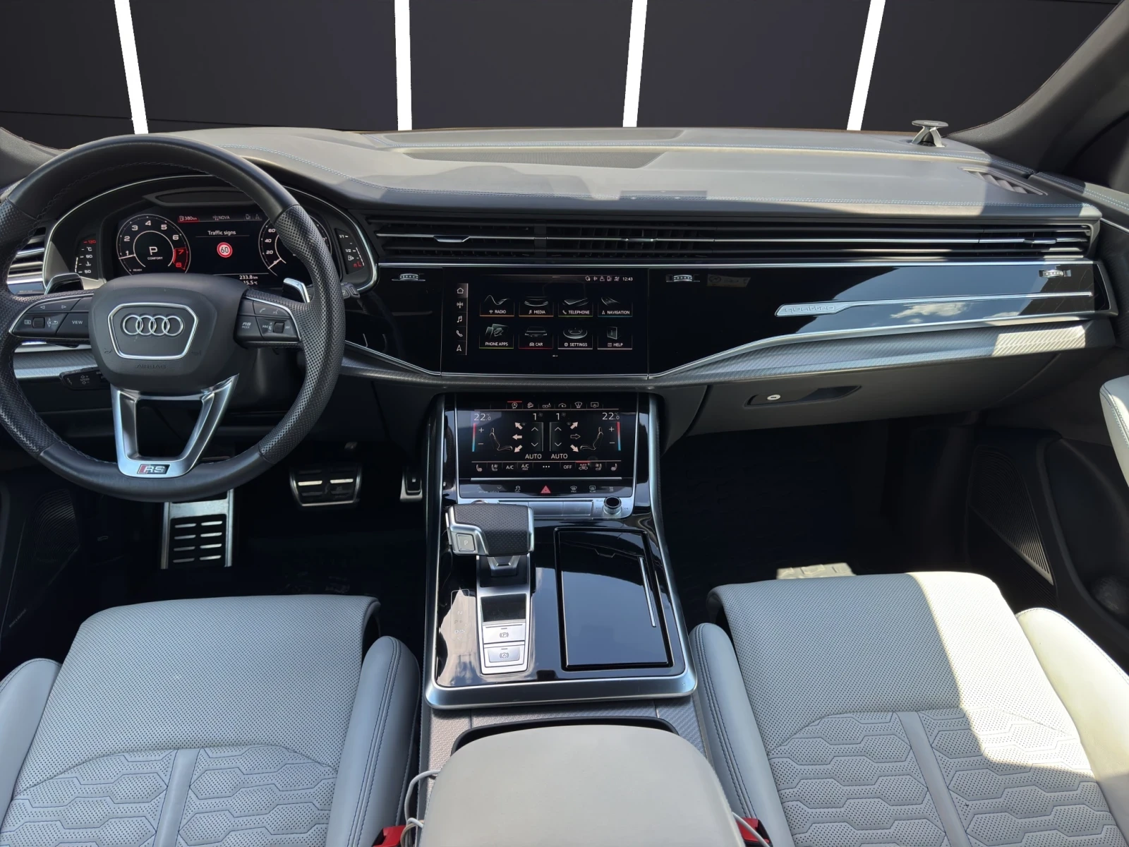 Audi RSQ8 * EXCLUSIVE* B&O 3D* Distr* 360* Pano* HUD* CERAMI | Mobile.bg   13