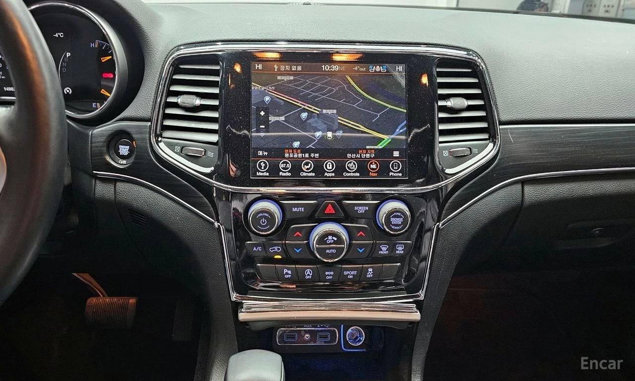 Jeep Grand cherokee LIMITED* 3.6* V6* 8ZF* ПОДГРЕВ* ОБДУХВАНЕ* КАМЕРА*, снимка 9 - Автомобили и джипове - 54652479