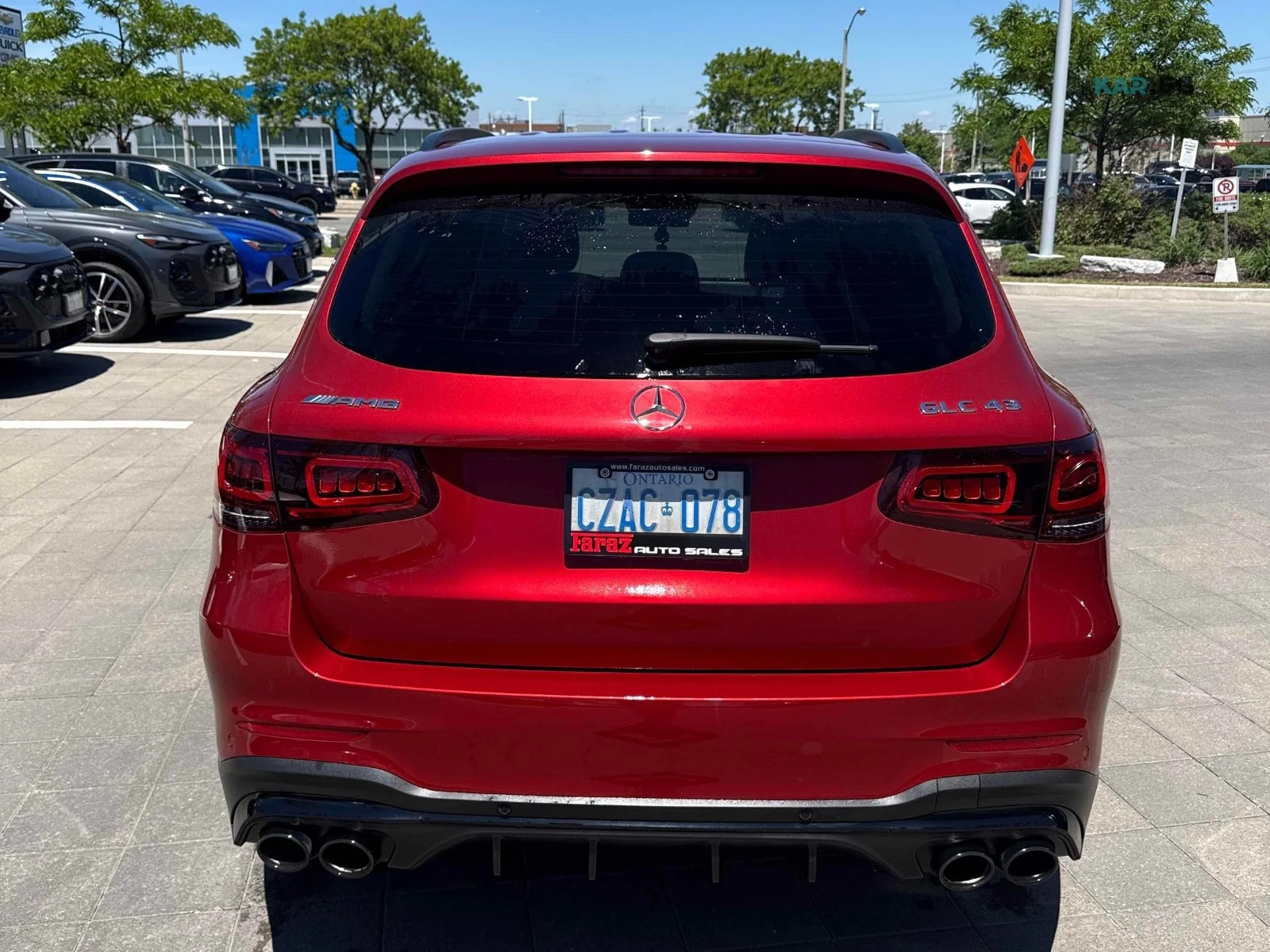 Mercedes-Benz GLC 43 AMG 4MATIC Автокредит Цена до България, снимка 4 - Автомобили и джипове - 55031502