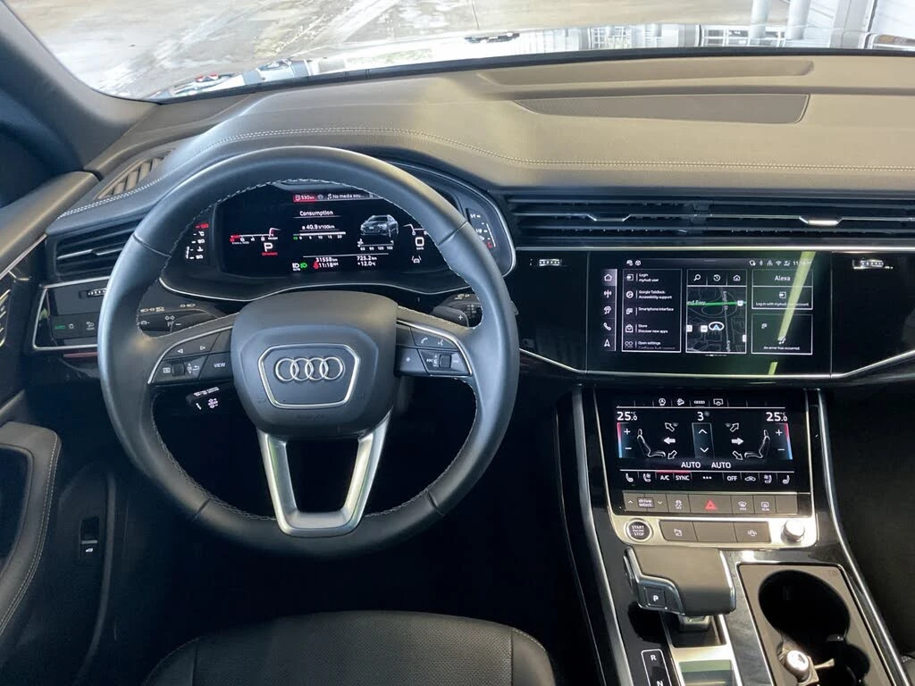 Audi Q8 55TFSI* DISTRONIC* 360* ОБДУХ* ПАНО* КРАЙНА ЦЕНА, снимка 10 - Автомобили и джипове - 55626885