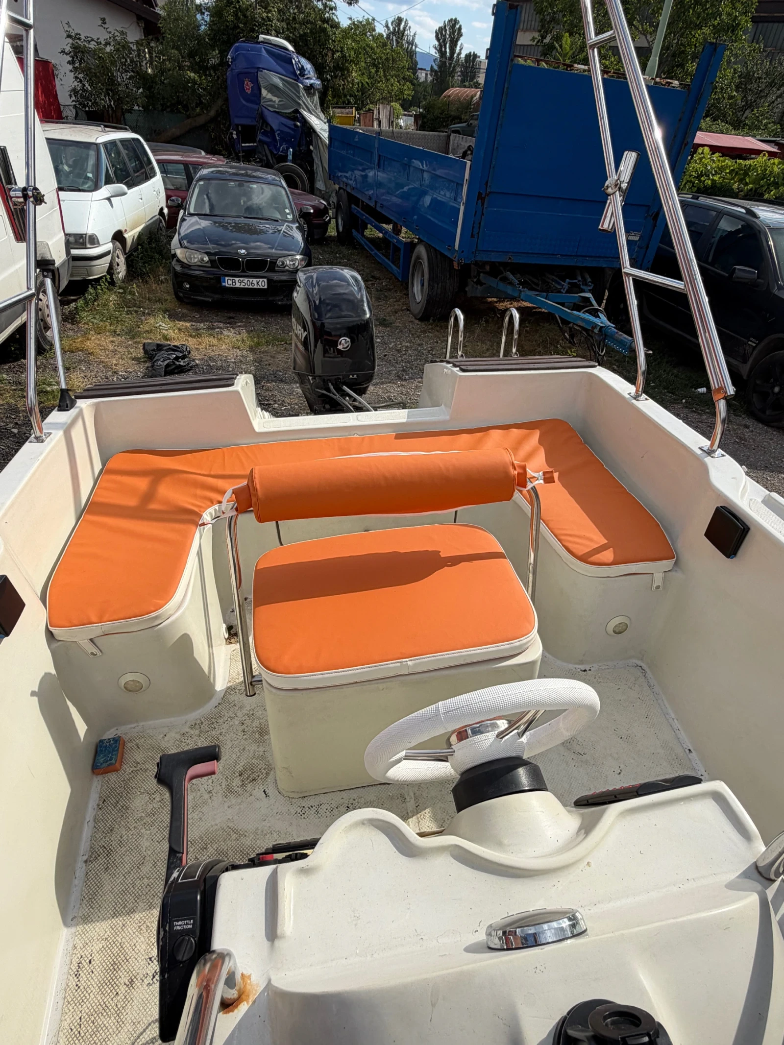 Лодка Marino Marin Boat 495, снимка 11 - Воден транспорт - 55398053