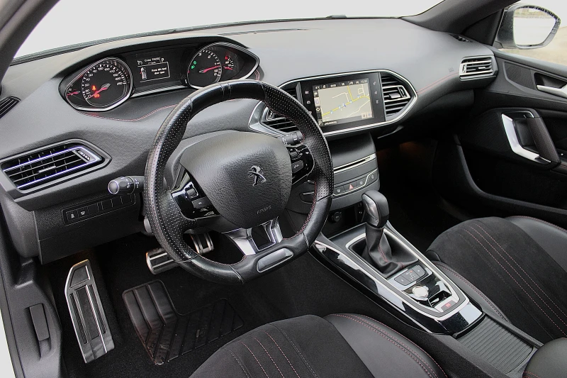 Peugeot 308 1.6HDI/GT-LINE/KAMERA/PANORAMA/DISTRONIC/FULL LED, снимка 13 - Автомобили и джипове - 53298842