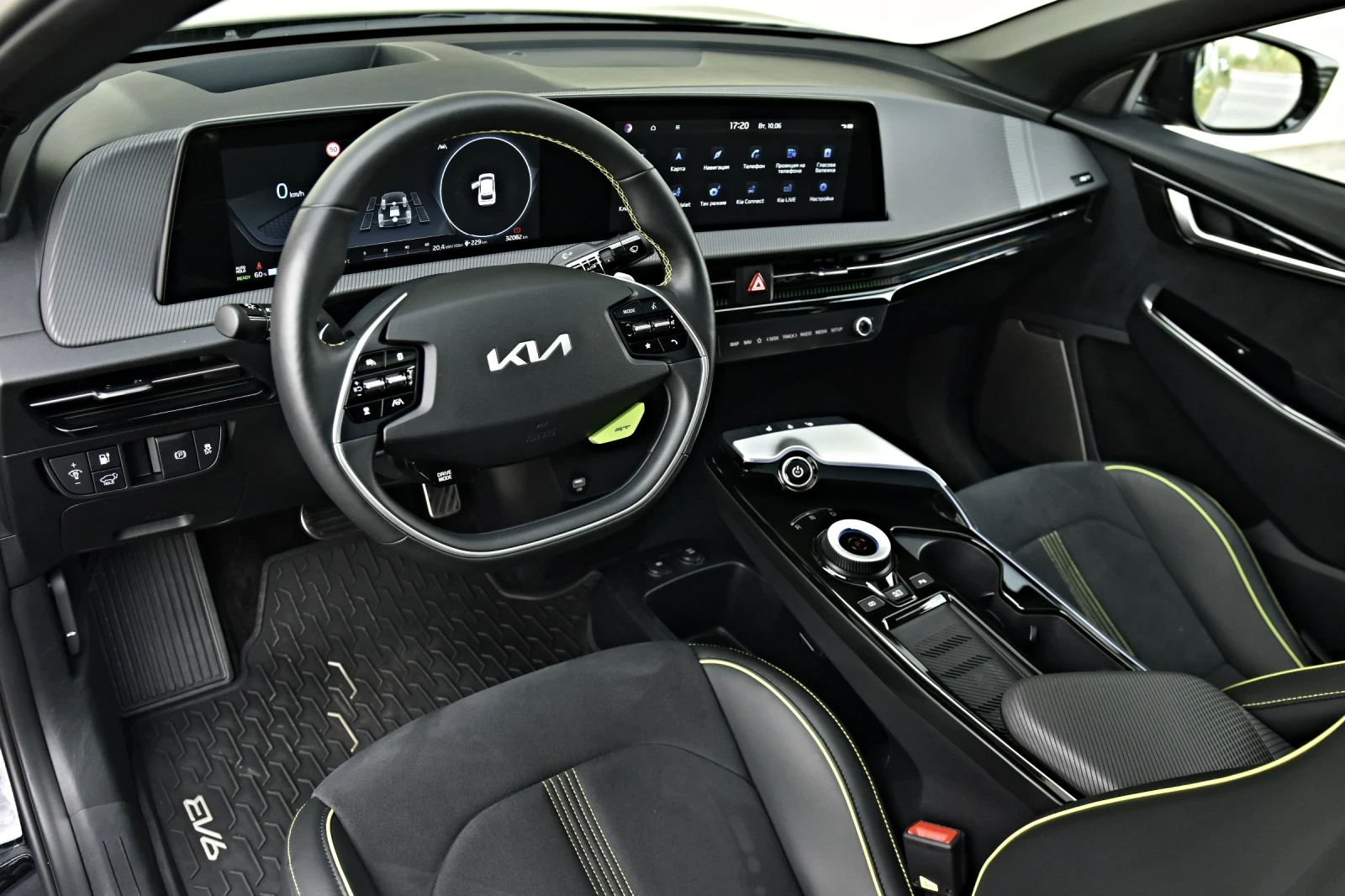 Kia EV6 GT AWD PANORAMA MERIDIAN ГАРАНЦИЯ  HEAD-UP  - изображение 9