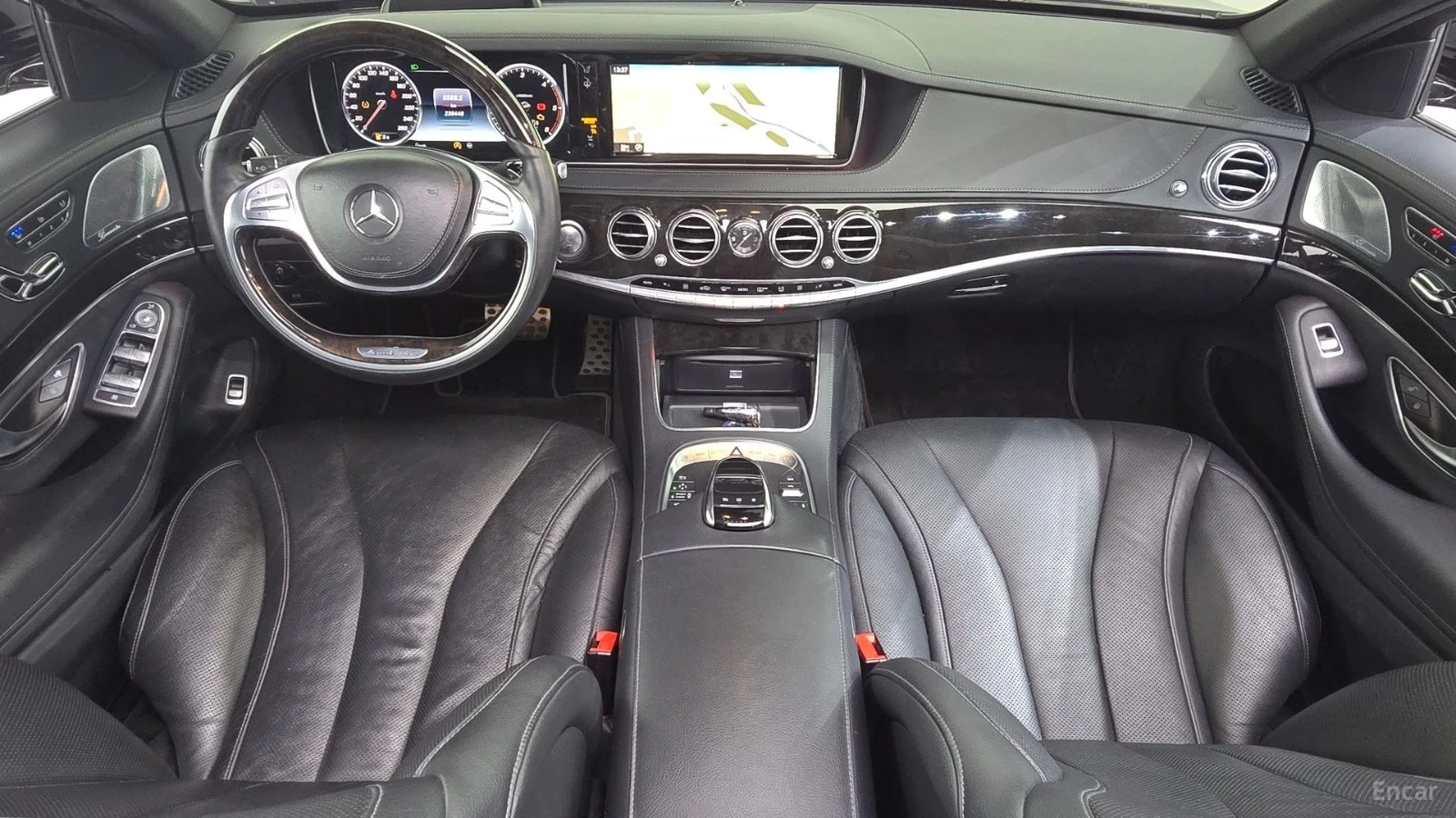 Mercedes-Benz S 350 LONG* 4MATIC* КОЖА* ПОДГРЕВ* ОБДУХВ* BURM* PANO* 3, снимка 6 - Автомобили и джипове - 55681798