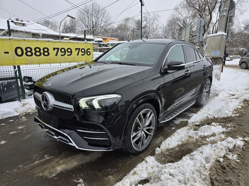 Mercedes-Benz GLE 350 DE COUPE/AMG/22/PANO/AIR, снимка 1 - Автомобили и джипове - 48703594