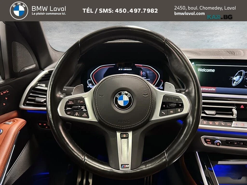 BMW X7 M50i * PANO * АвтоКредит * (ЦЕНА ДО БГ), снимка 8 - Автомобили и джипове - 55930912