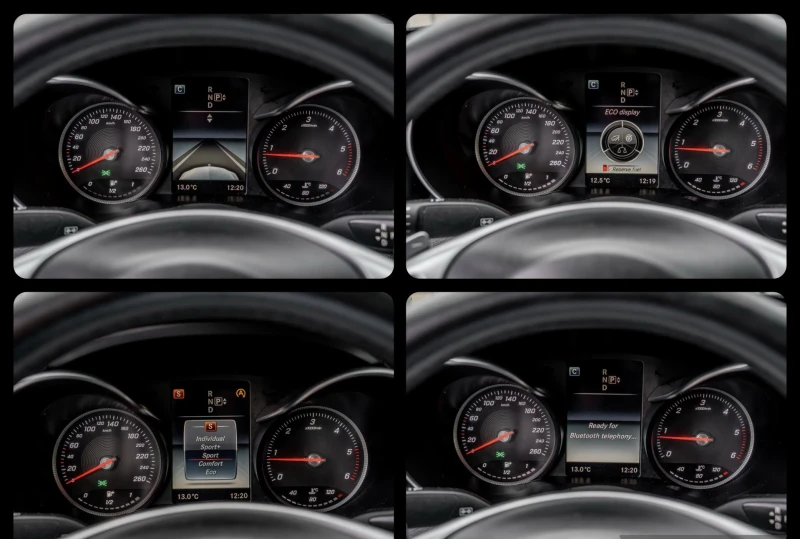 Mercedes-Benz C 220 CDI-AMG-PANORAMA-BURMESTER-AVANTGARDE-ПОДГРЕВ-TOP, снимка 10 - Автомобили и джипове - 52742352