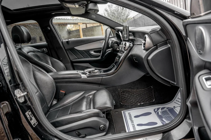 Mercedes-Benz C 220 CDI-AMG-PANORAMA-BURMESTER-AVANTGARDE-ПОДГРЕВ-TOP, снимка 14 - Автомобили и джипове - 52742352