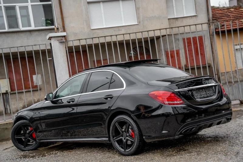 Mercedes-Benz C 220 CDI-AMG-PANORAMA-BURMESTER-AVANTGARDE-ПОДГРЕВ-TOP, снимка 5 - Автомобили и джипове - 52742352