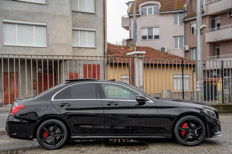 Mercedes-Benz C 220 CDI-AMG-PANORAMA-BURMESTER-AVANTGARDE-ПОДГРЕВ-TOP, снимка 7 - Автомобили и джипове - 52742352