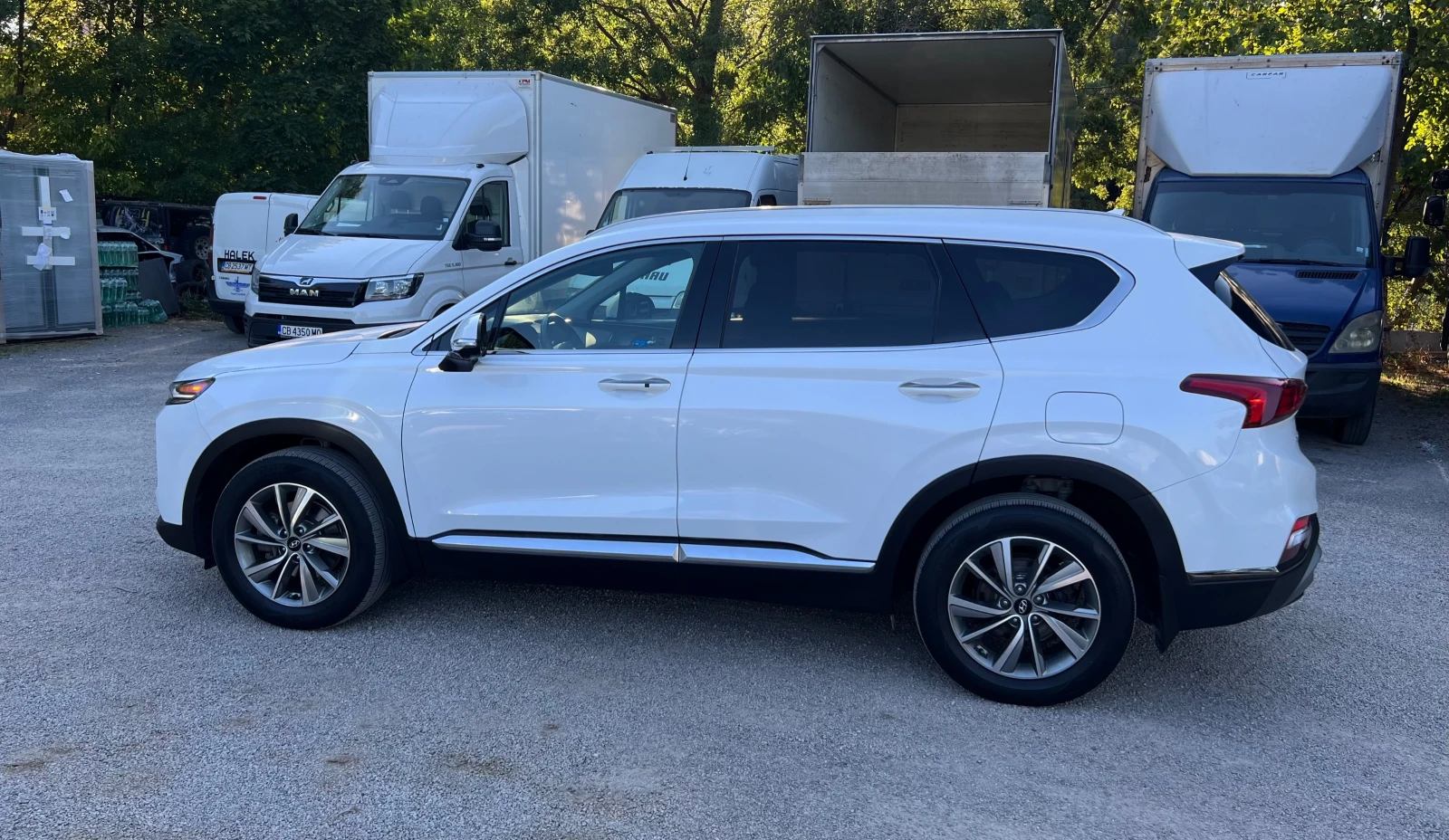 Hyundai Santa fe -ТУРБО+ 360 Камери+ Панорама+ Обдухване+ FULL ! !  - изображение 7