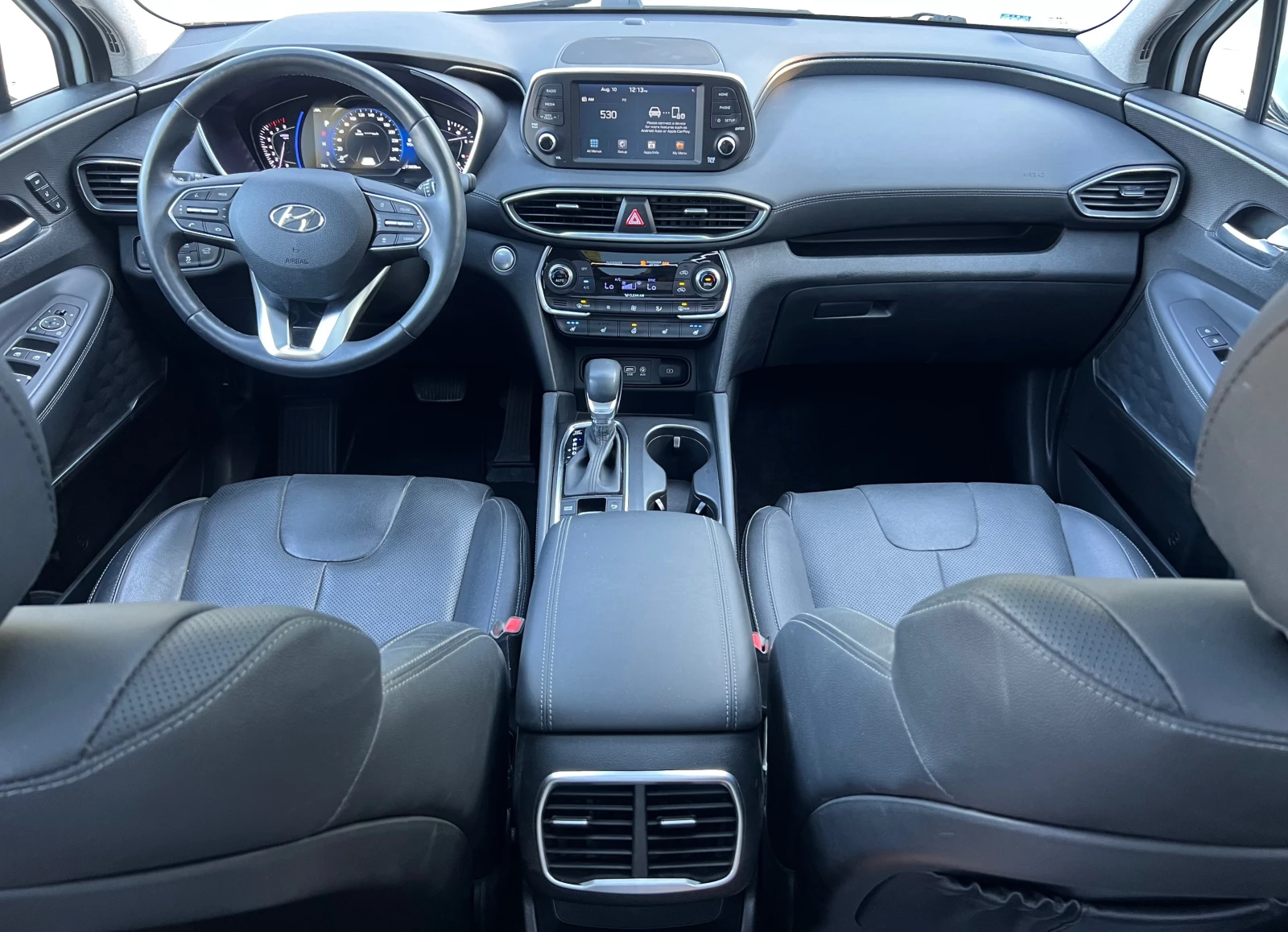 Hyundai Santa fe -ТУРБО+ 360 Камери+ Панорама+ Обдухване+ FULL ! !  - изображение 10