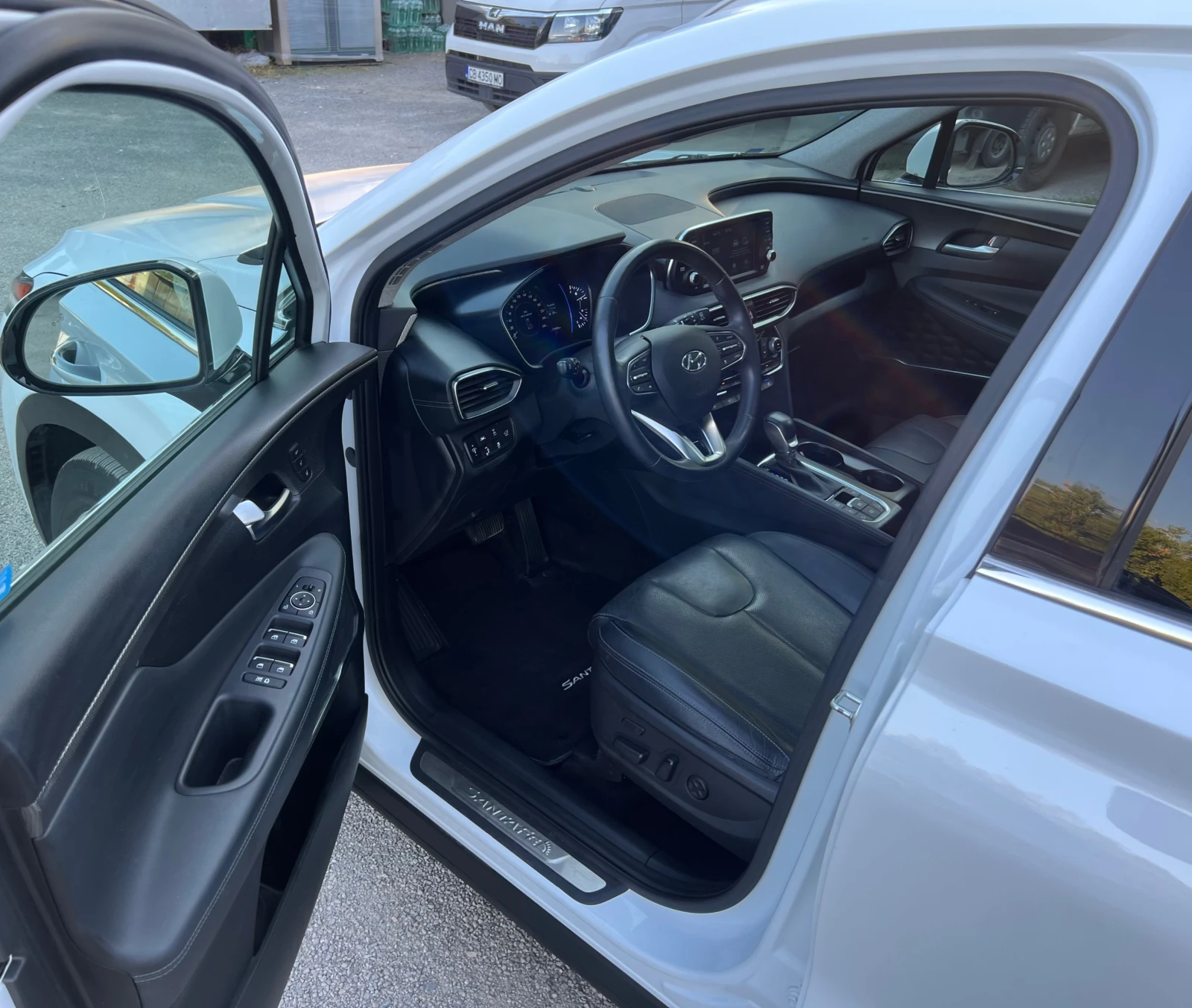 Hyundai Santa fe -ТУРБО+ 360 Камери+ Панорама+ Обдухване+ FULL ! !  - изображение 8