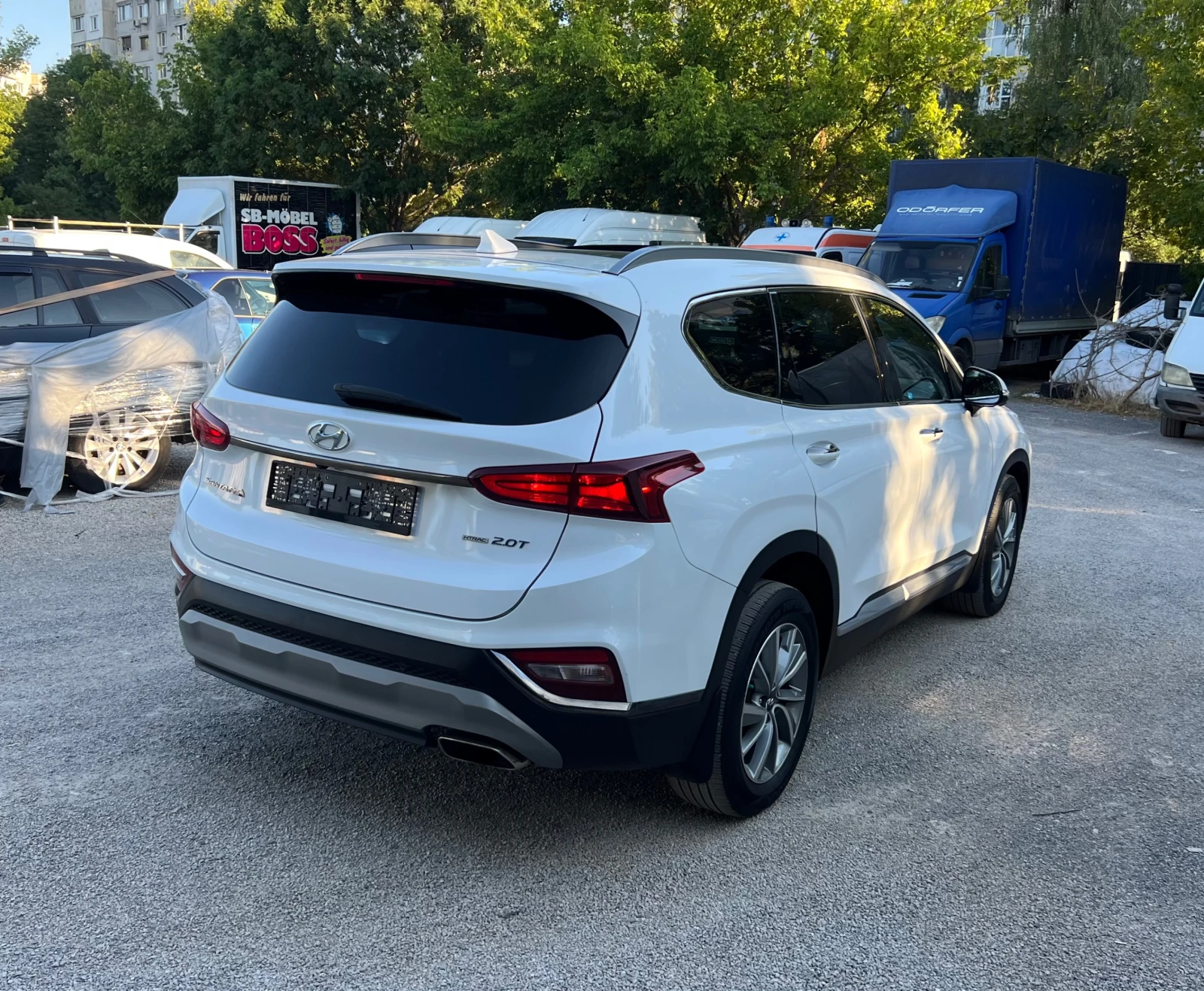 Hyundai Santa fe -ТУРБО+ 360 Камери+ Панорама+ Обдухване+ FULL ! !  - изображение 5