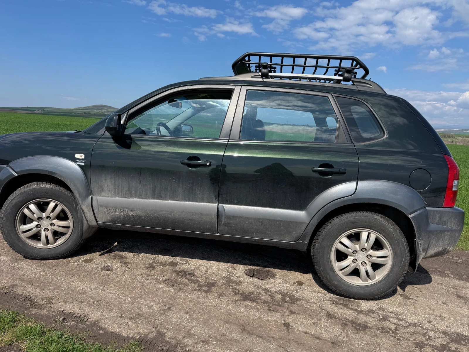 Hyundai Tucson Дизел 2.0 116 конски сили , снимка 3 - Автомобили и джипове - 54097965