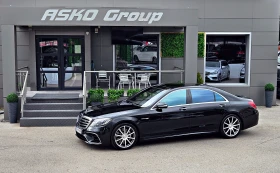 Mercedes-Benz S 63 AMG L/4M/4D BURMESTER/DISTR/TV/HUD/МАСАЖ/ПАНО/F1/LIZI, снимка 17