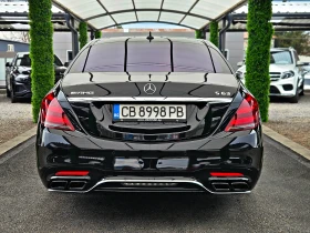 Mercedes-Benz S 63 AMG L/4M/4D BURMESTER/DISTR/TV/HUD/МАСАЖ/ПАНО/F1/LIZI, снимка 6