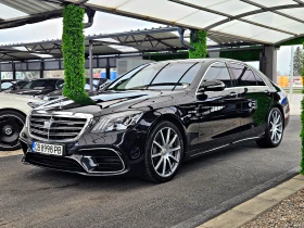 Mercedes-Benz S 63 AMG L/4M/4D BURMESTER/DISTR/TV/HUD/МАСАЖ/ПАНО/F1/LIZI, снимка 1
