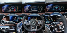 Обява за продажба на Mercedes-Benz S 63 AMG L/4M/4D BURMESTER/DISTR/TV/HUD/МАСАЖ/ПАНО/F1/LIZI ~Цена по договаряне - изображение 8