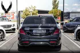 Обява за продажба на Mercedes-Benz S 63 AMG L/4M/4D BURMESTER/DISTR/TV/HUD/МАСАЖ/ПАНО/F1/LIZI ~Цена по договаряне - изображение 4