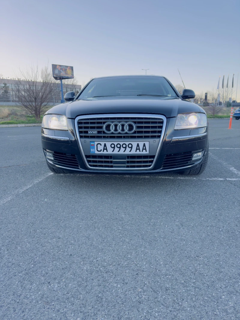 Audi A8 W12 L Дистроник/газов инжекцион, снимка 1 - Автомобили и джипове - 47693765