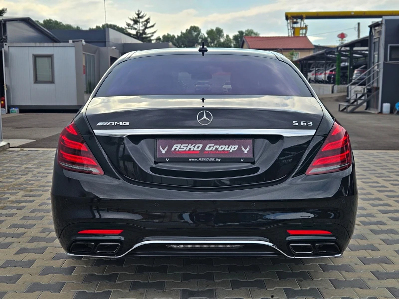 Mercedes-Benz S 63 AMG L/4M/4D BURMESTER/DISTR/TV/HUD/МАСАЖ/ПАНО/F1/LIZI, снимка 6 - Автомобили и джипове - 47926609