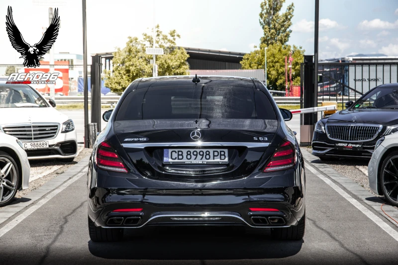 Mercedes-Benz S 63 AMG L/4M/4D BURMESTER/DISTR/TV/HUD/МАСАЖ/ПАНО/F1/LIZI, снимка 5 - Автомобили и джипове - 47926609