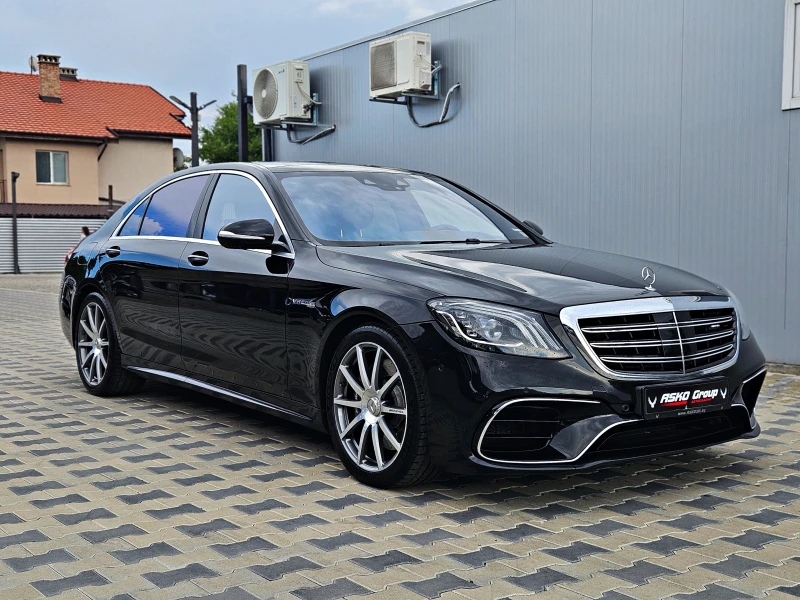 Mercedes-Benz S 63 AMG L/4M/4D BURMESTER/DISTR/TV/HUD/МАСАЖ/ПАНО/F1/LIZI, снимка 3 - Автомобили и джипове - 47926609