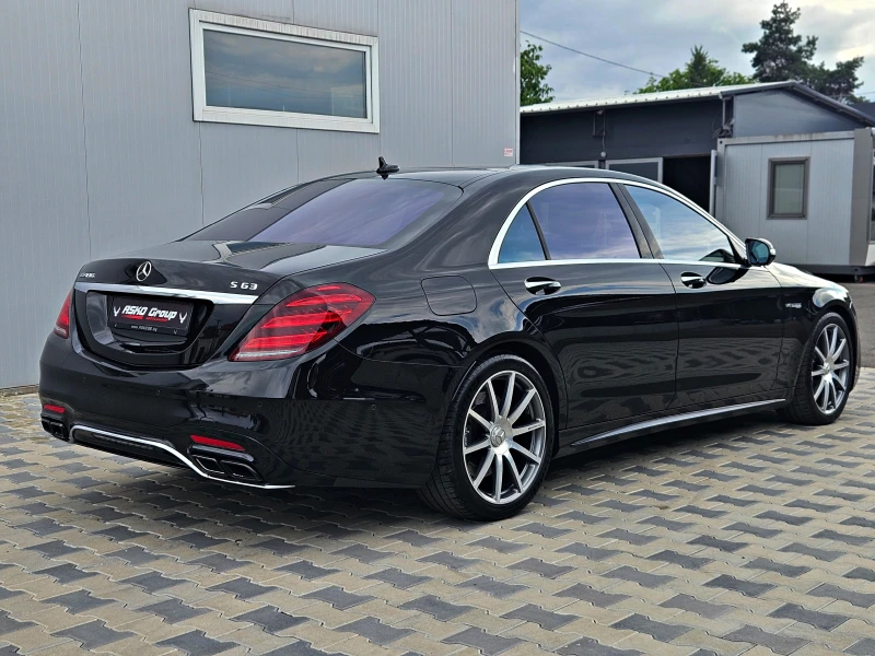 Mercedes-Benz S 63 AMG L/4M/4D BURMESTER/DISTR/TV/HUD/МАСАЖ/ПАНО/F1/LIZI, снимка 5 - Автомобили и джипове - 47926609