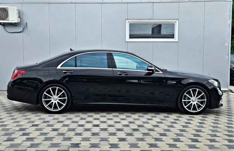Mercedes-Benz S 63 AMG L/4M/4D BURMESTER/DISTR/TV/HUD/МАСАЖ/ПАНО/F1/LIZI, снимка 4 - Автомобили и джипове - 47926609