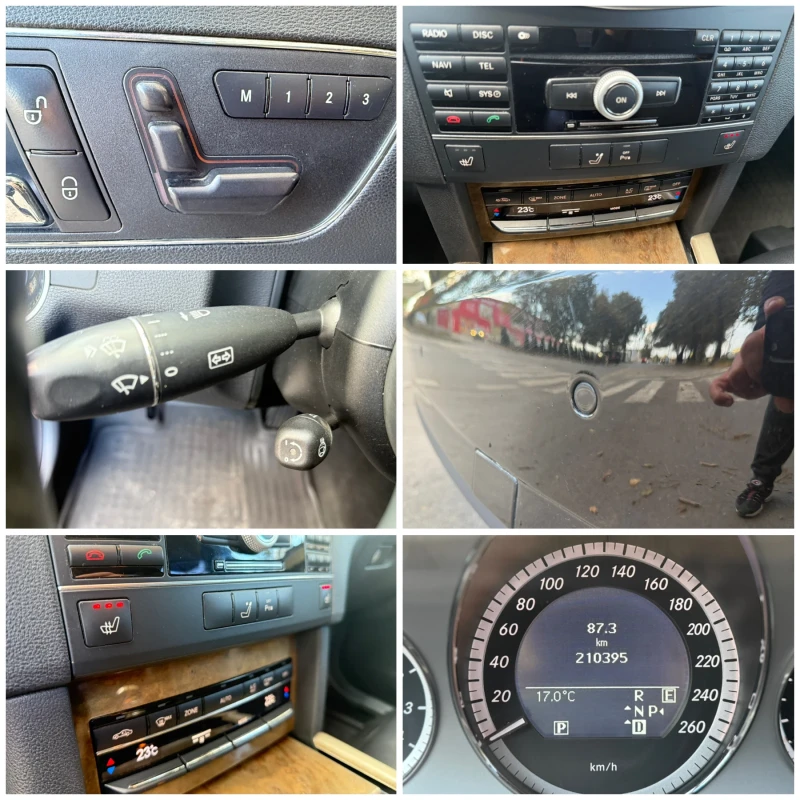 Mercedes-Benz E 350 ГАЗ* AMG-пакет* 4-MATIC* ПОДГРЕВ* АВТОПИЛОТ* Ел.Се, снимка 16 - Автомобили и джипове - 52000739